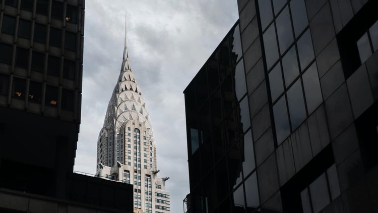 Exterior view of the Chrysler Building
