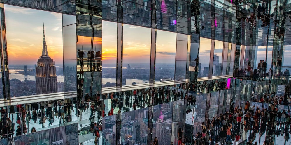 Balcony of the summit one vanderbilt building