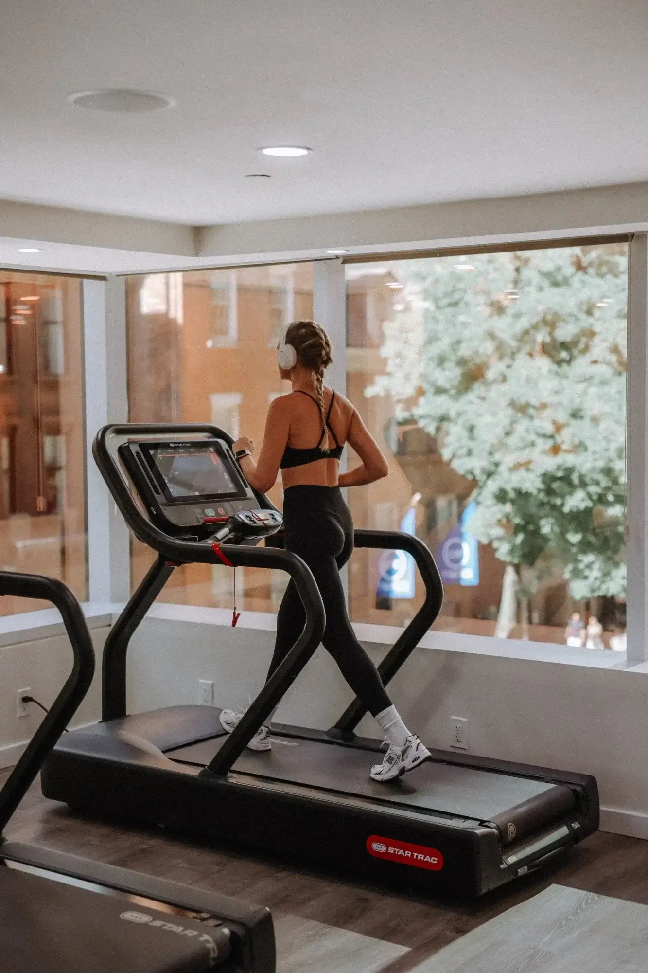 Mima on Treadmill - CHNY Gym