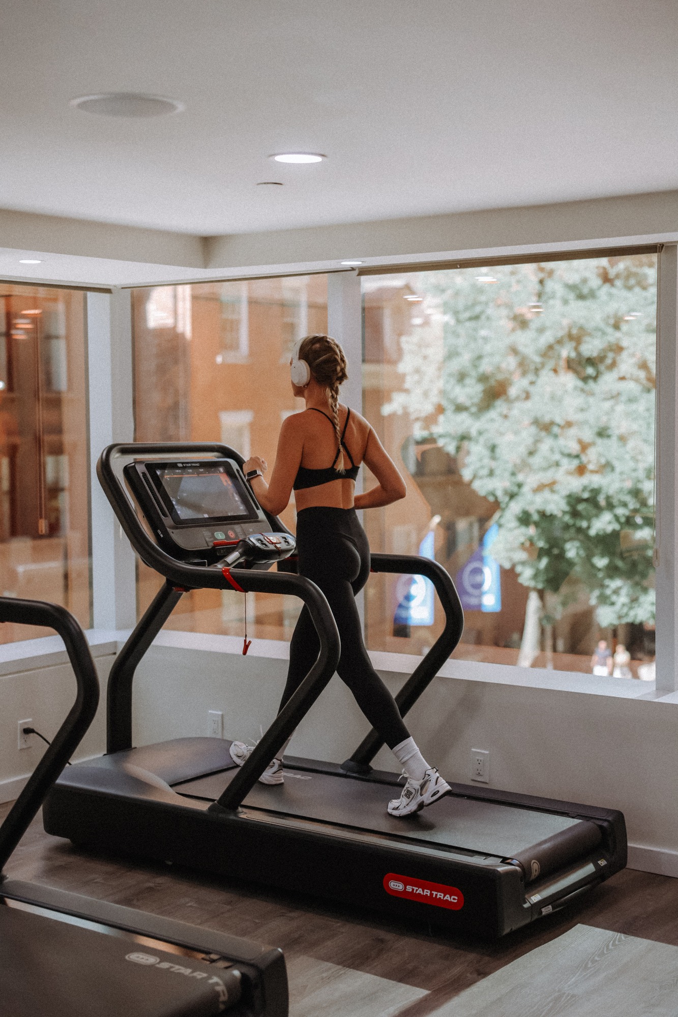 Mima on Treadmill - CHNY Gym