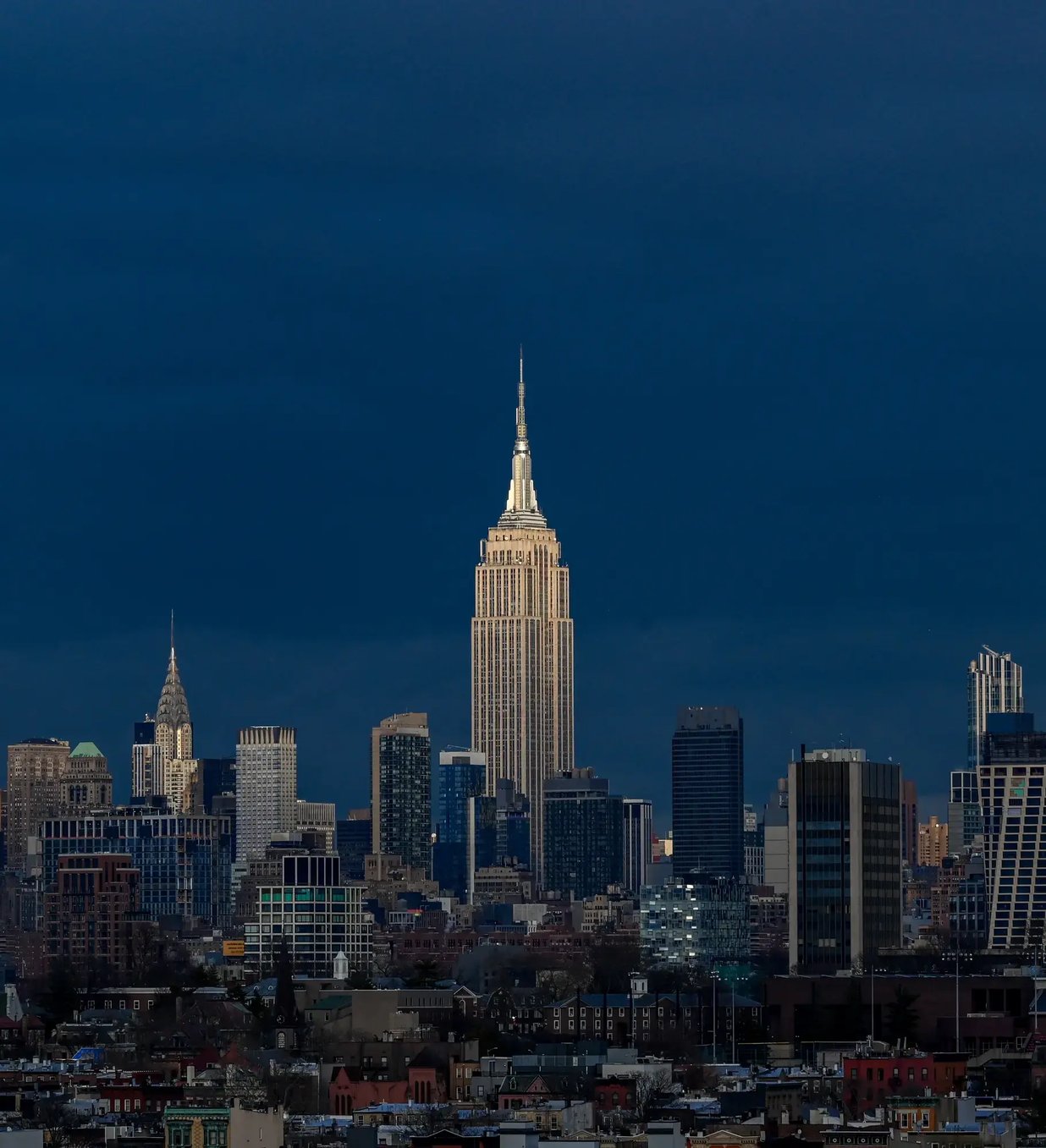 Empire State Building with New York City skyline