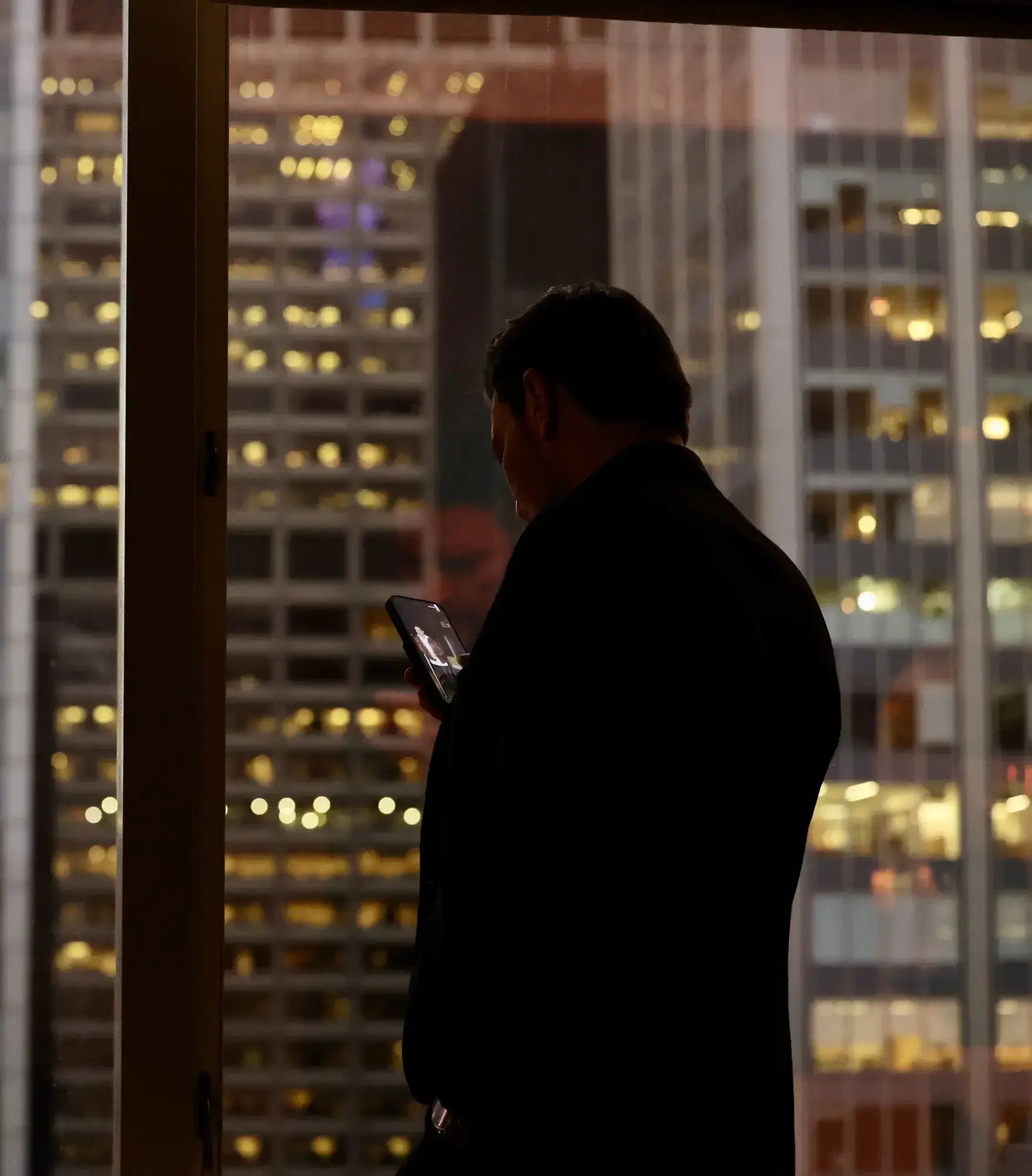 Julian With The Chrysler Building As Background