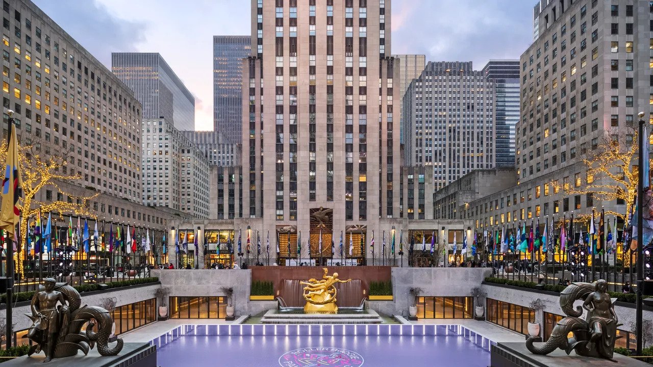 Exterior of the Rockefeller Center