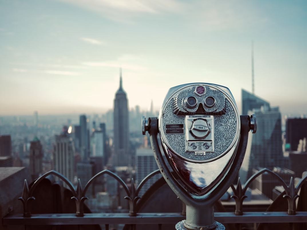 viewing deck at top of the rock